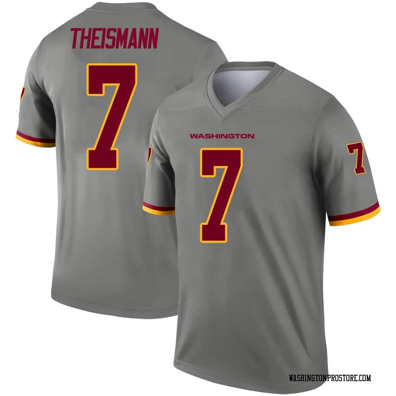 Gray Men's Joe Theismann Washington Commanders Legend Inverted Jersey