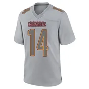 Gray Men's Ryan Fitzpatrick Washington Commanders Game Atmosphere Fashion Jersey