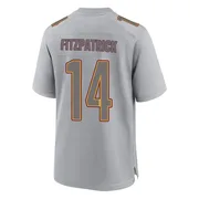 Gray Men's Ryan Fitzpatrick Washington Commanders Game Atmosphere Fashion Jersey