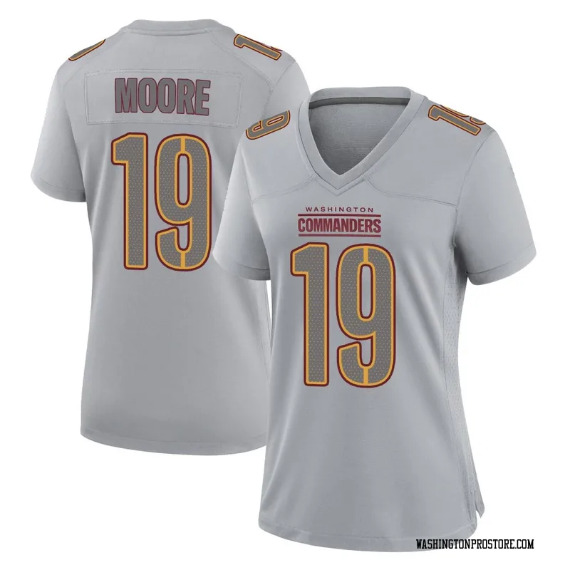 Gray Women's Chris Moore Washington Commanders Game Atmosphere Fashion Jersey