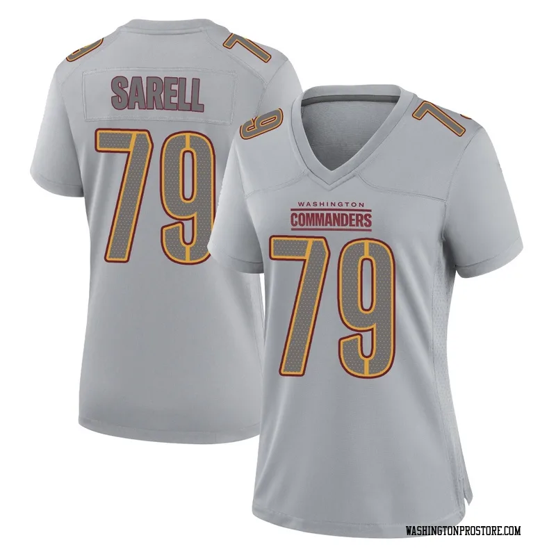 Gray Women's Foster Sarell Washington Commanders Game Atmosphere Fashion Jersey