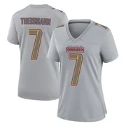 Gray Women's Joe Theismann Washington Commanders Game Atmosphere Fashion Jersey