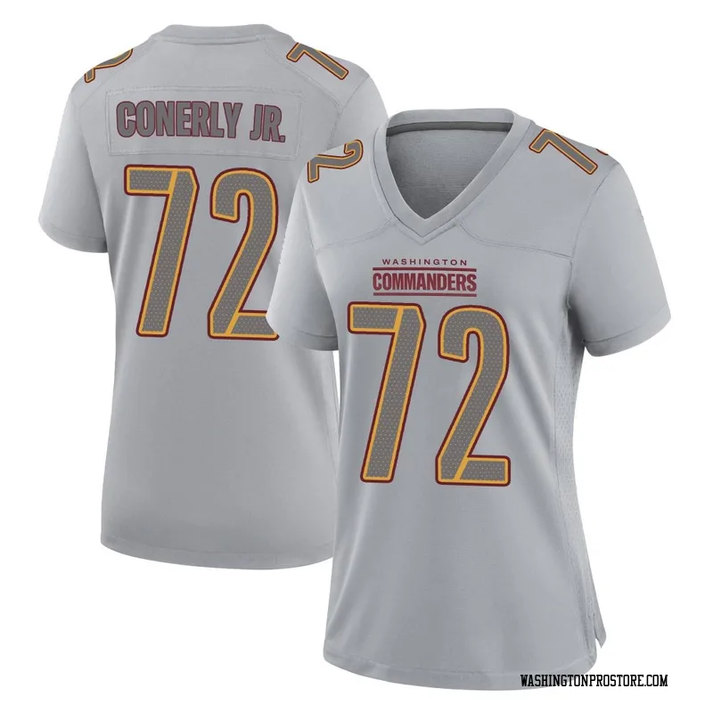 Gray Women's Josh Conerly Jr. Washington Commanders Game Atmosphere Fashion Jersey