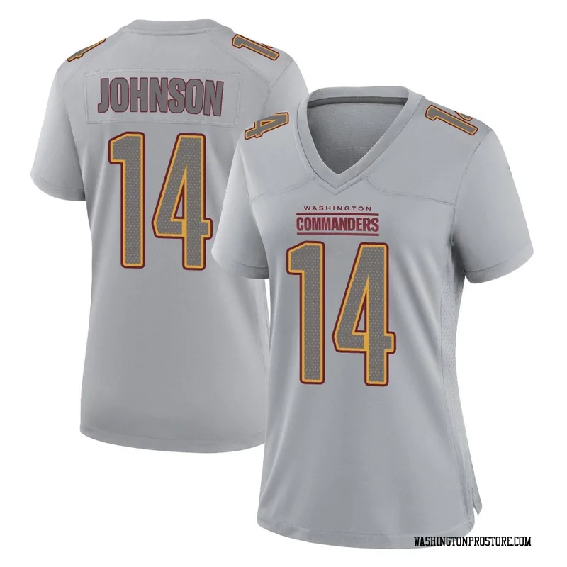 Gray Women's Josh Johnson Washington Commanders Game Atmosphere Fashion Jersey