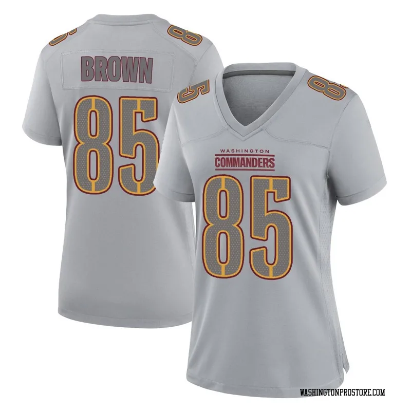 Gray Women's Noah Brown Washington Commanders Game Atmosphere Fashion Jersey