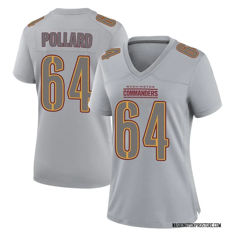 Gray Women's Norell Pollard Washington Commanders Game Atmosphere Fashion Jersey