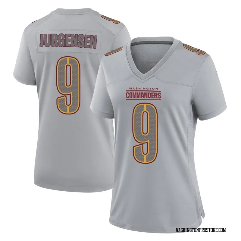 Gray Women's Sonny Jurgensen Washington Commanders Game Atmosphere Fashion Jersey