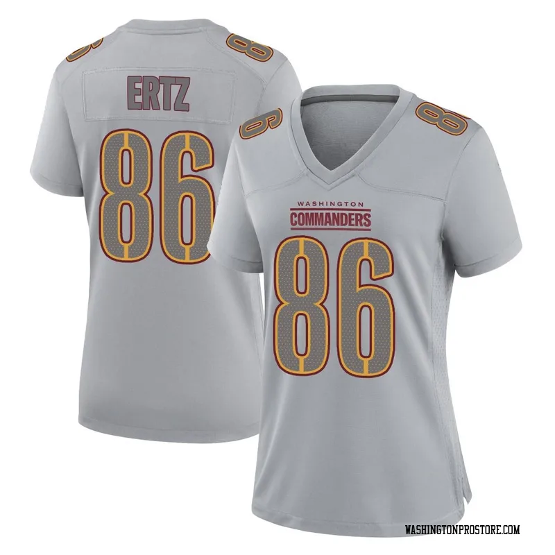 Gray Women's Zach Ertz Washington Commanders Game Atmosphere Fashion Jersey