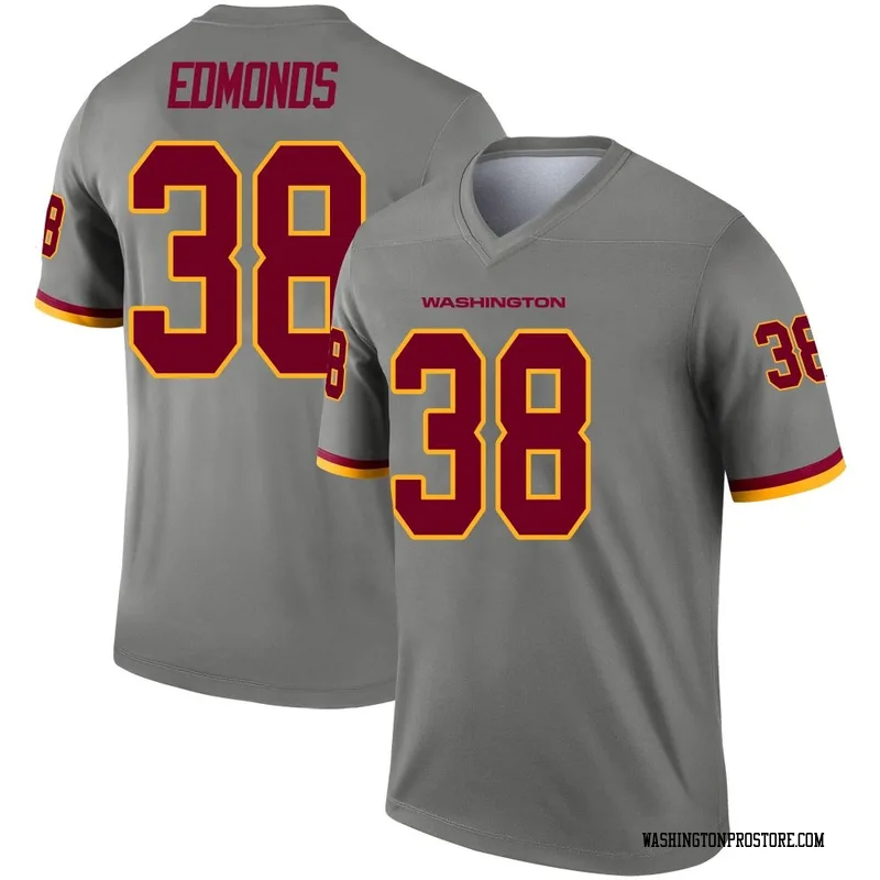 Gray Youth Chase Edmonds Washington Commanders Legend Inverted Jersey