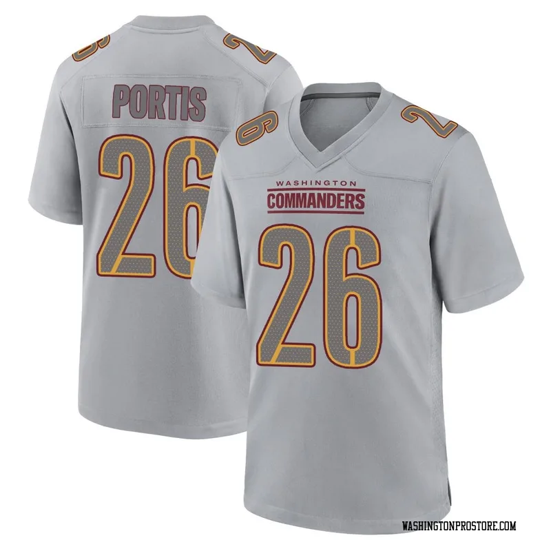 Gray Youth Clinton Portis Washington Commanders Game Atmosphere Fashion Jersey