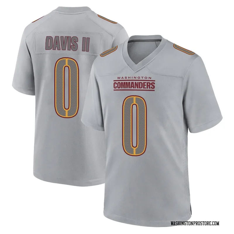 Gray Youth Fred Davis II Washington Commanders Game Atmosphere Fashion Jersey