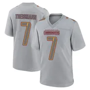 Gray Youth Joe Theismann Washington Commanders Game Atmosphere Fashion Jersey