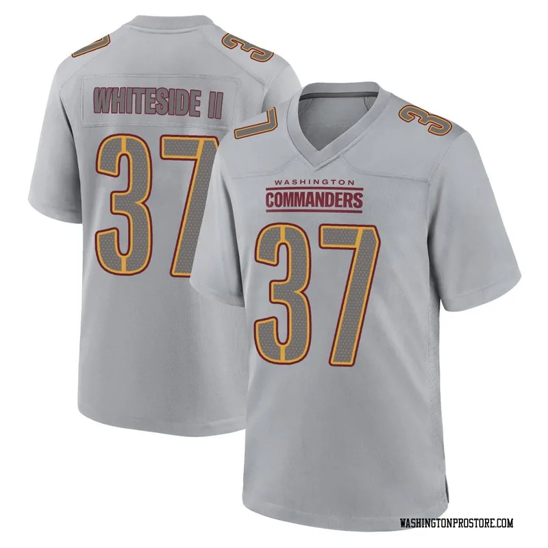 Gray Youth Nick Whiteside II Washington Commanders Game Atmosphere Fashion Jersey