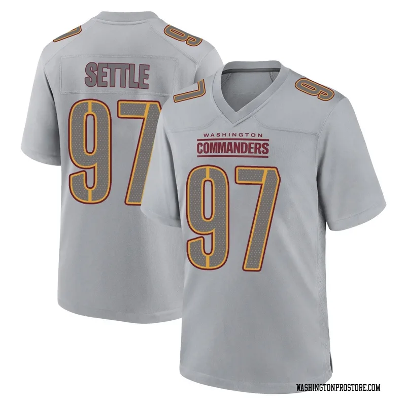 Gray Youth Tim Settle Washington Commanders Game Atmosphere Fashion Jersey