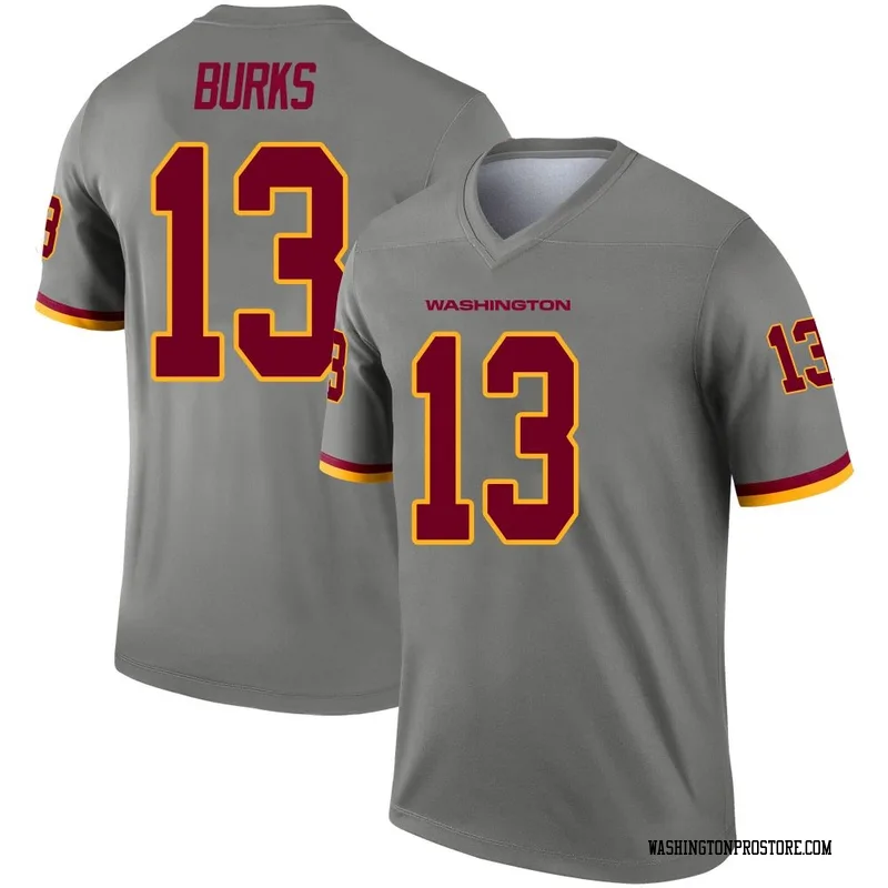 Gray Youth Treylon Burks Washington Commanders Legend Inverted Jersey