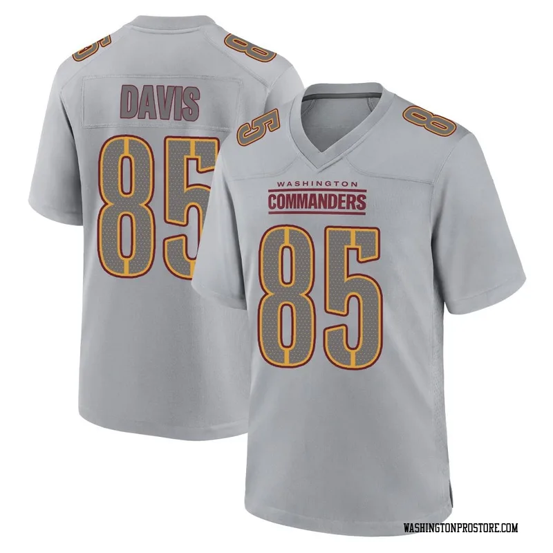Gray Youth Vernon Davis Washington Commanders Game Atmosphere Fashion Jersey
