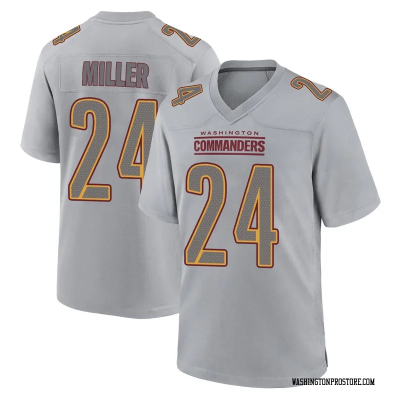 Gray Youth Von Miller Washington Commanders Game Atmosphere Fashion Jersey