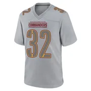 Gray Youth Xavier Henderson Washington Commanders Game Atmosphere Fashion Jersey