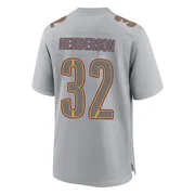 Gray Youth Xavier Henderson Washington Commanders Game Atmosphere Fashion Jersey