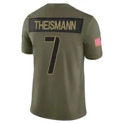 Olive Men's Joe Theismann Washington Commanders Limited 2025 Salute to Service Jersey