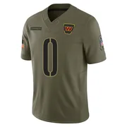Olive Men's Tanoa Togiai Washington Commanders Limited 2025 Salute to Service Jersey