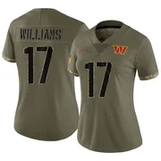 Olive Women's Doug Williams Washington Commanders Limited 2022 Salute To Service Jersey