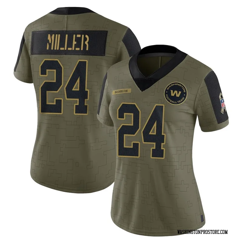 Olive Women's Von Miller Washington Commanders Limited 2021 Salute To Service Jersey