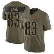 Olive Youth Jaylin Lane Washington Commanders Limited 2025 Salute to Service Jersey