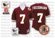 Red Men's Joe Theismann Washington Commanders Authentic With 50TH Patch Throwback Jersey