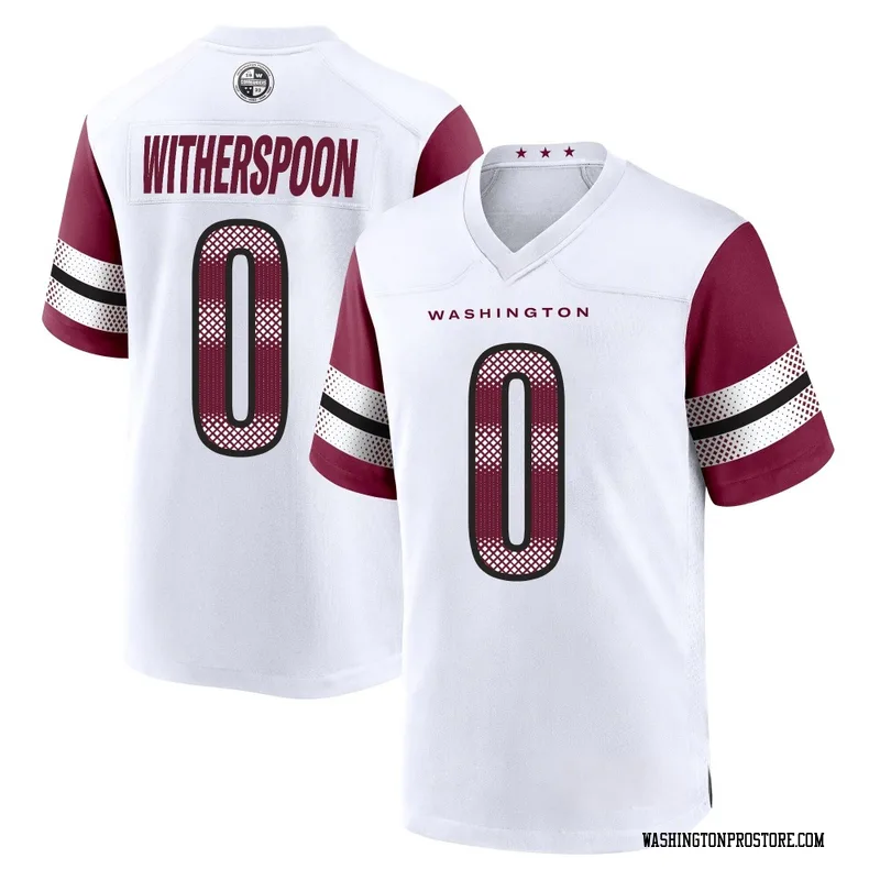 White Men's Ahkello Witherspoon Washington Commanders Game Jersey