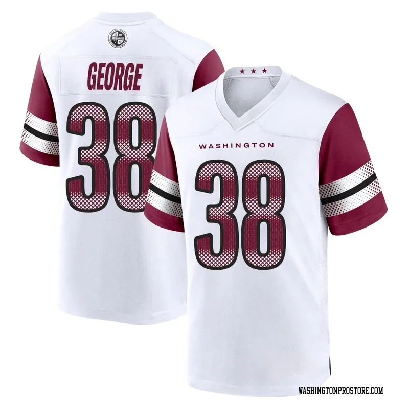 White Men's Allan George Washington Commanders Game Jersey