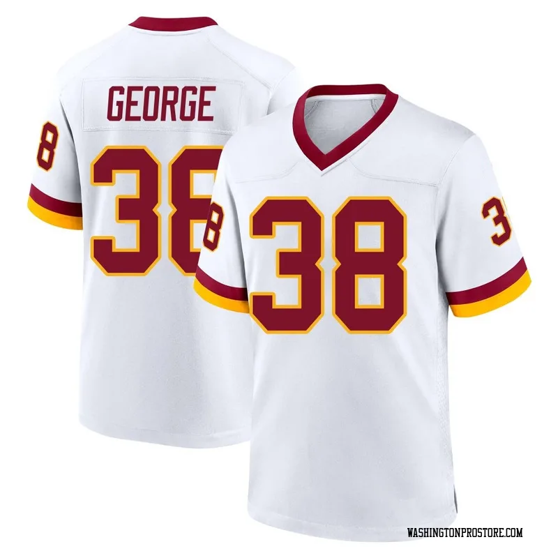 White Men's Allan George Washington Commanders Game Jersey
