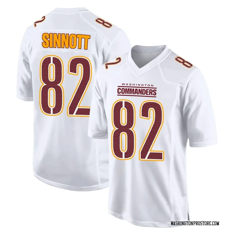 White Men's Ben Sinnott Washington Commanders Game Tundra Fashion Jersey