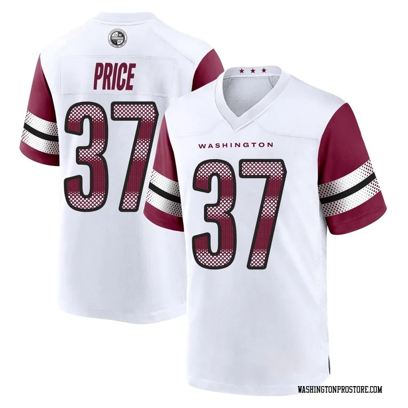 White Men's Bobby Price Washington Commanders Game Jersey