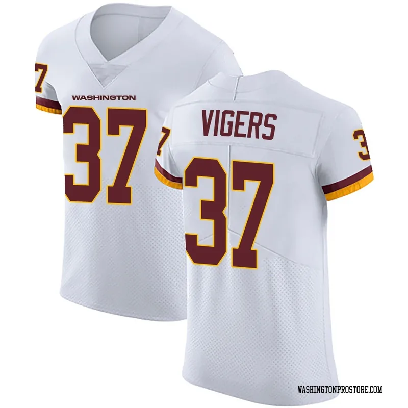 White Men's Car'lin Vigers Washington Commanders Elite Vapor Untouchable Jersey