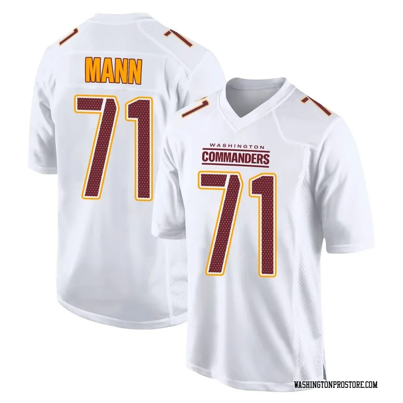White Men's Charles Mann Washington Commanders Game Tundra Fashion Jersey