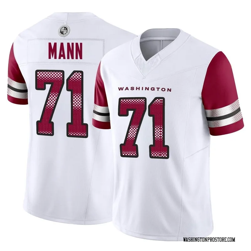 White Men's Charles Mann Washington Commanders Limited Vapor F.U.S.E. Jersey
