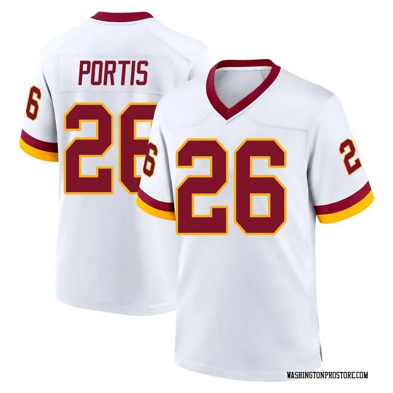 White Men's Clinton Portis Washington Commanders Game Jersey