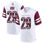 White Men's Darius Rush Washington Commanders Game Jersey