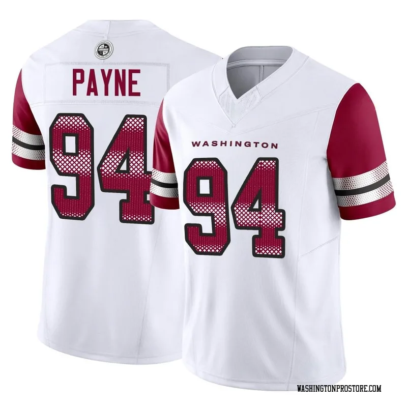 White Men's Daron Payne Washington Commanders Limited Vapor F.U.S.E. Jersey