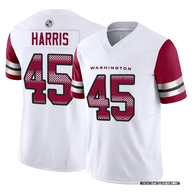 White Men's De'Jon Harris Washington Commanders Limited Vapor F.U.S.E. Jersey
