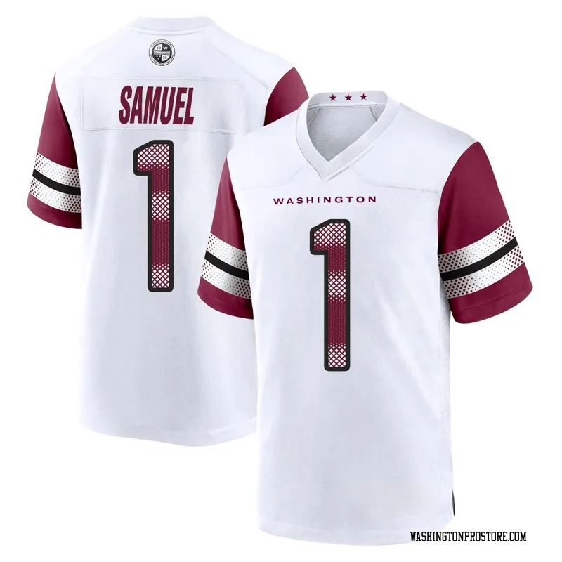 White Men's Deebo Samuel Washington Commanders Game Jersey