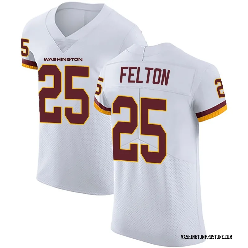White Men's Demetric Felton Washington Commanders Elite Vapor Untouchable Jersey