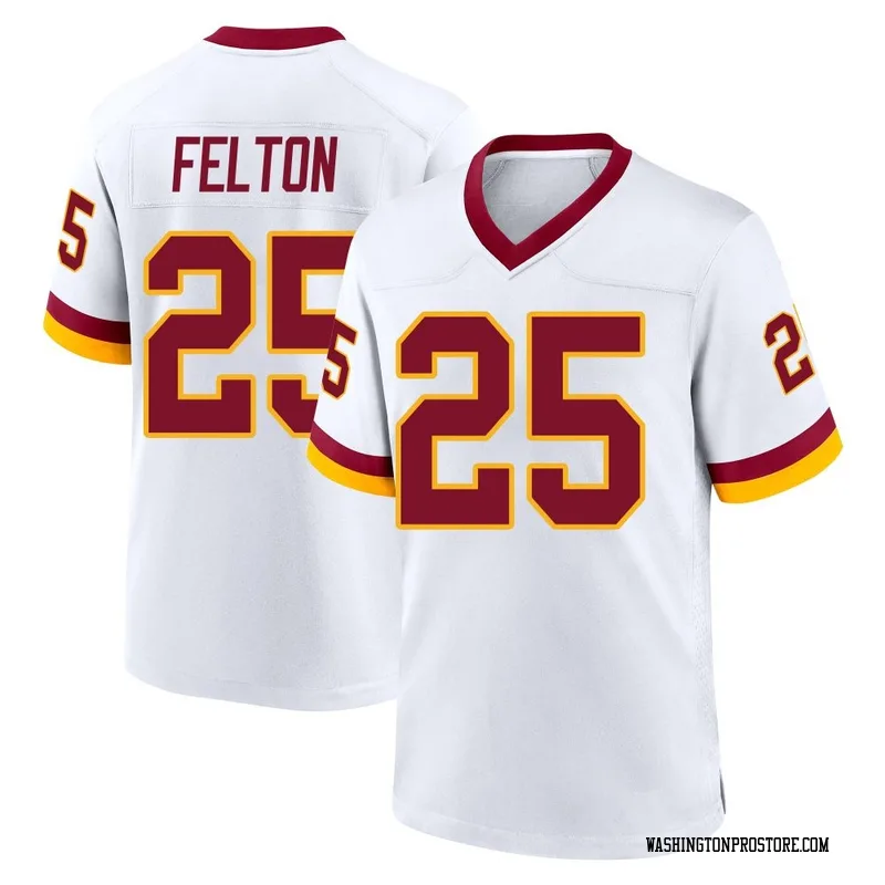 White Men's Demetric Felton Washington Commanders Game Jersey