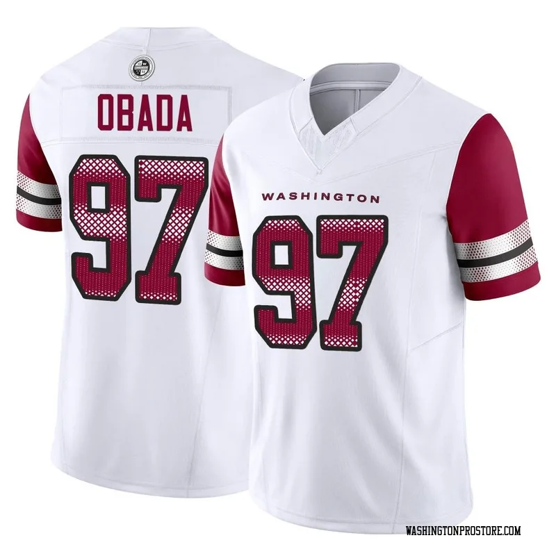 White Men's Efe Obada Washington Commanders Limited Vapor F.U.S.E. Jersey