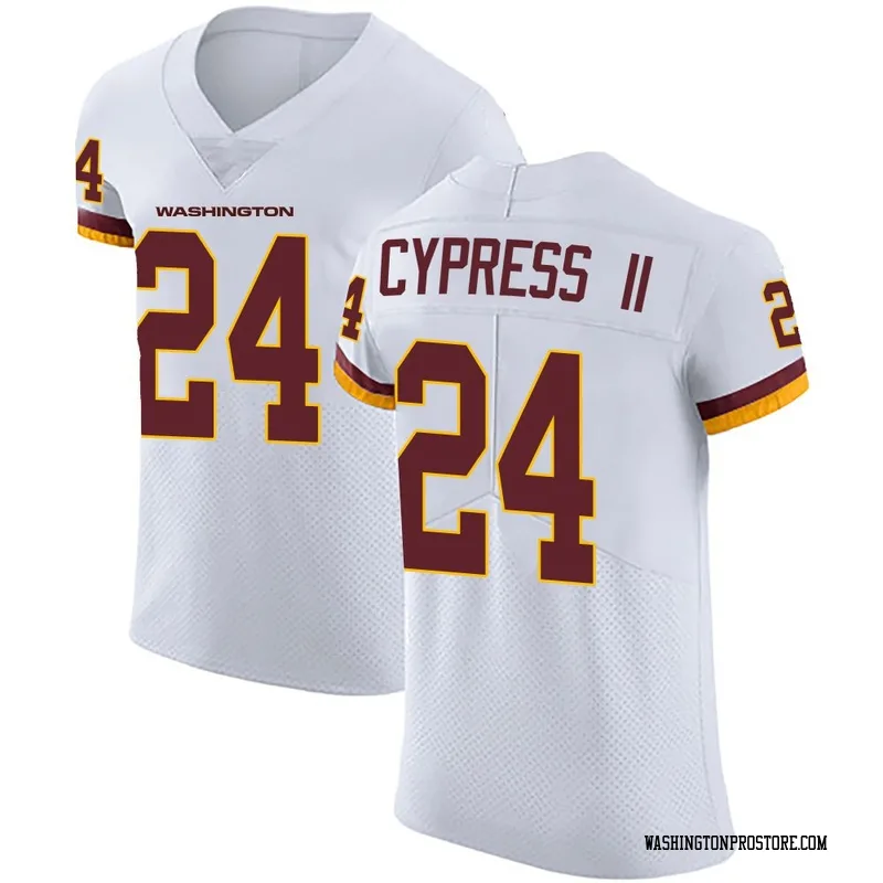 White Men's Fentrell Cypress II Washington Commanders Elite Vapor Untouchable Jersey