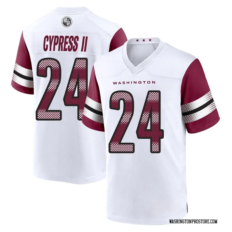 White Men's Fentrell Cypress II Washington Commanders Game Jersey
