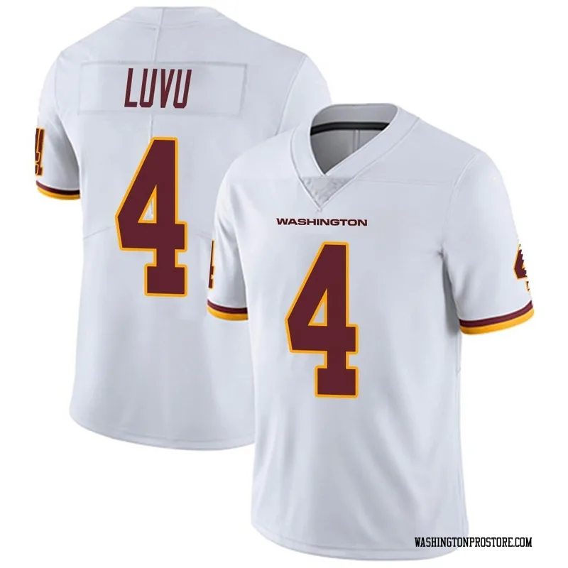 White Men's Frankie Luvu Washington Commanders Limited Vapor Untouchable Jersey
