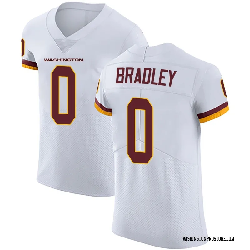 White Men's Jaden Bradley Washington Commanders Elite Vapor Untouchable Jersey