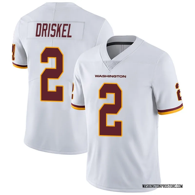 White Men's Jeff Driskel Washington Commanders Limited Vapor Untouchable Jersey